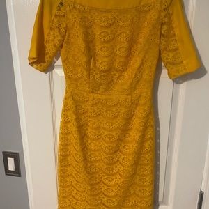 Antonio Melani Yellow Dress, Size 0